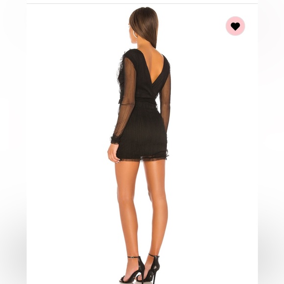 NWOT lovers + friends black dress - Picture 3 of 8